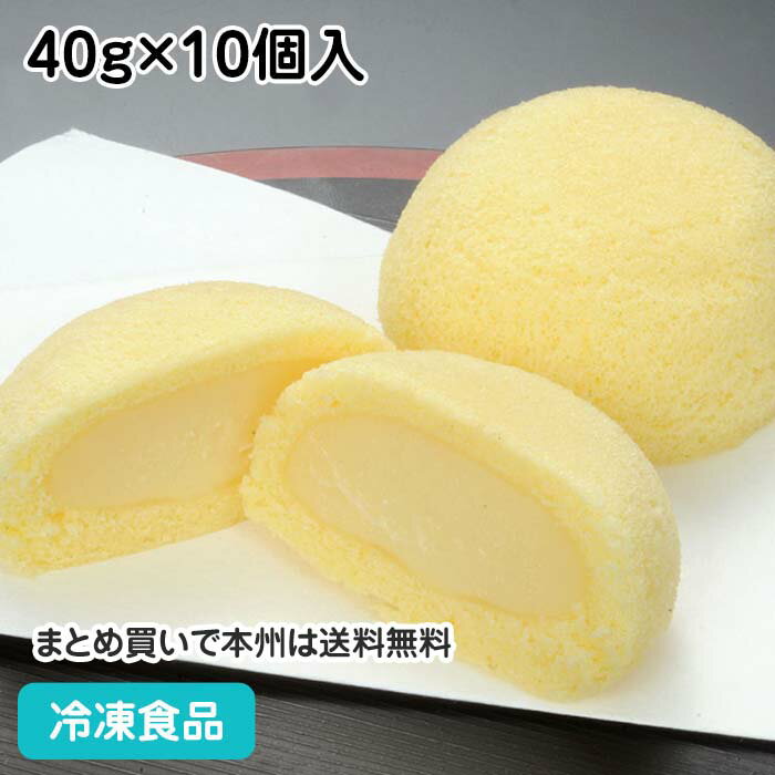 ドームケーキ(カスタード) 40g×10個入 12218(冷凍食品 業務用 文化祭 パーティ食材 デザート スイーツドリンク 人気商品 ケーキ)