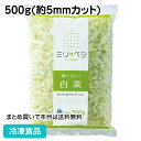 細かく刻んだ白菜 500g 21501(冷凍食品 おかず お弁当 手軽 良質な原料 使いやすい 食べやすい 冷凍野菜 カット野菜 ノースイ)