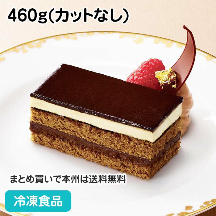 オペラケーキ 【20%OFF セール】【パーティー スイーツ】フリーカットケーキ オペラ (ベルギー産チョコレート使用) 460g(カットなし) 25770(冷凍食品 業務用 味の素 自然解凍 濃厚 スイーツ デザート 洋菓子)