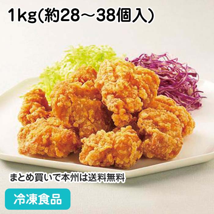 唐揚げ(中津風にんにくしょうゆ味) 1kg(約28-38個入) 601683(冷凍食品 業務用 からあげ 揚げ物 和食 お弁当 居酒屋 ご当地 和風肉惣菜)のサムネイル