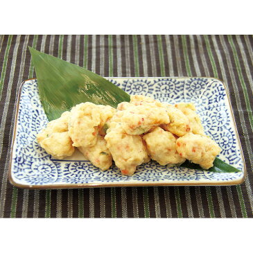 京都九条ネギ鶏つくね天 500g (約43〜48個入) 20574(和食 居酒屋 一品 お弁当 仕出し 彩り 和風肉惣菜 レンジ)