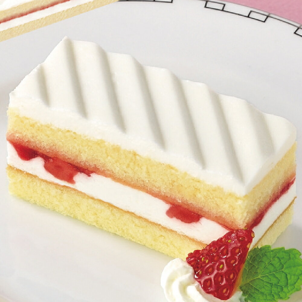 フリーカットケーキ いちごショートケーキ 375g(カットなし) 21885(冷凍食品 デザート スイーツケーキ 北海道産生クリーム 苺 ストロベリー)