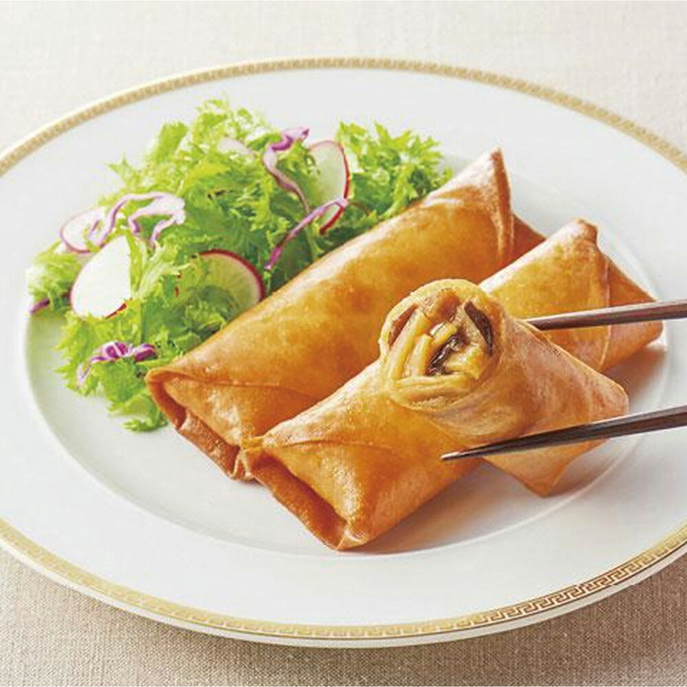 五目具材の旨味極だつパリッと春巻 550g(10本入) 21985(冷凍食品 業務用 おかず お弁当 はるまき 中華料理 中華 点心 惣菜)のサムネイル