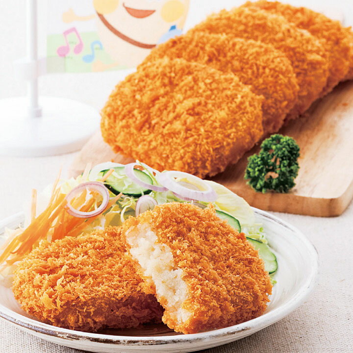 むかしのコロッケ(袋入り) 60g×10個入 10824(冷凍食品 業務用 おかず 総菜 お弁当 文化祭 洋風調理食品 洋食揚げ物 揚物 イベント)