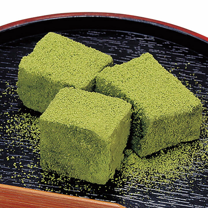 【7990円以上で送料無料】わらび餅(抹茶) 1kg(約60個入) 39195(冷凍食品 わらびもち 冷凍 和菓子 デザート スイーツ)のサムネイル