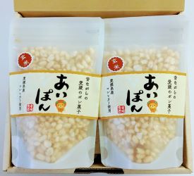 一等米コシヒカリ玄米のぽん菓子25g（計6袋入り）