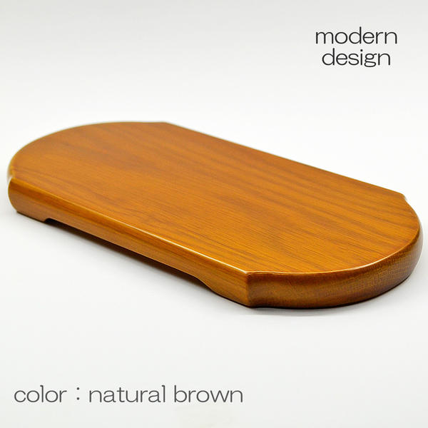 高級天目机 021 ナチュラルブラウン ナラ材 薄い色 木製仏具 創価学会用仏具 天目台 仏茶器台 SGI SOKA