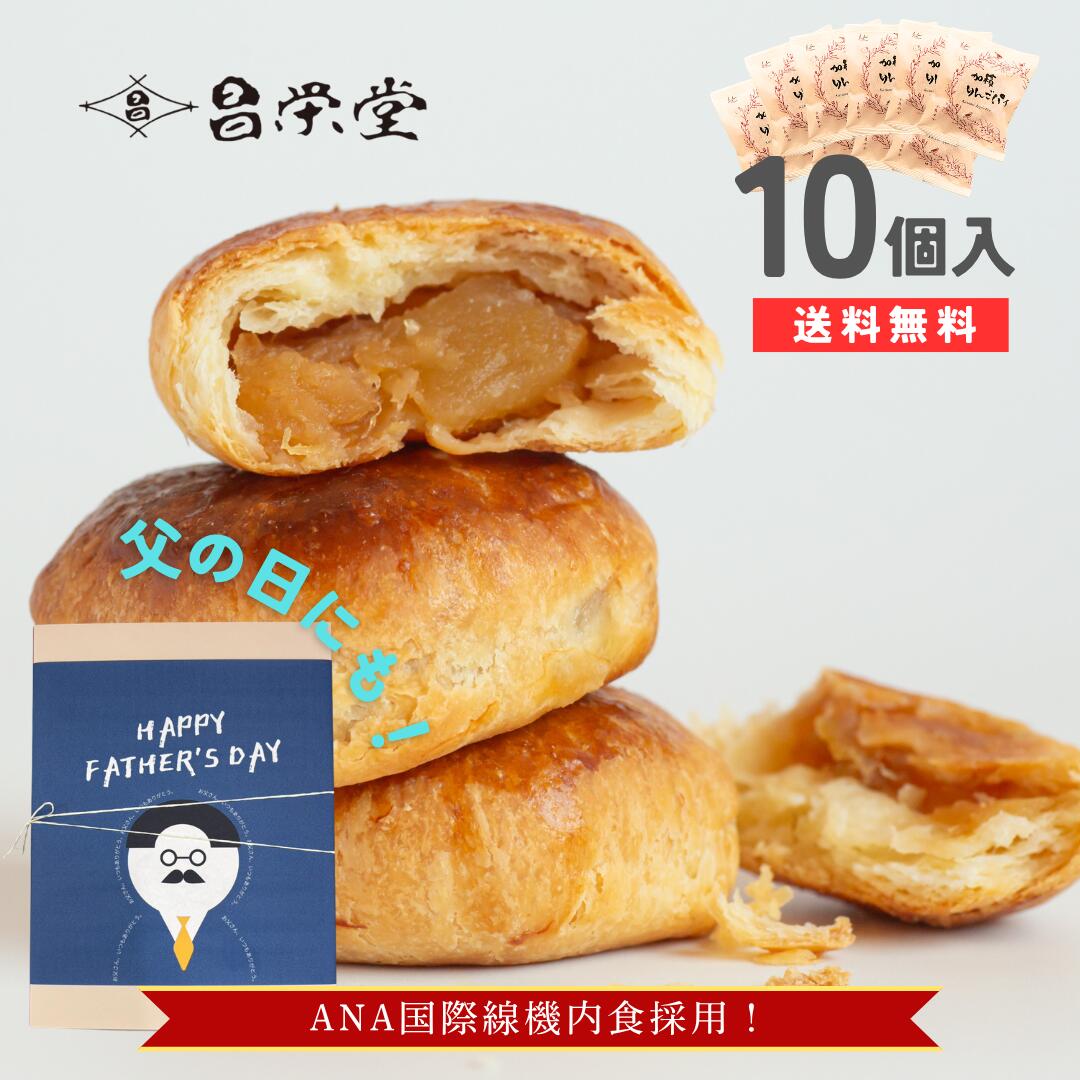 ＼ANA国際線ビジネスクラス☆機内食採用！／ごろっとりんごがたっぷり アップルパイ 父の日 加積りんごパイ 10個入 スイーツ お菓子 り..