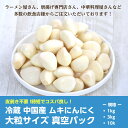 冷蔵 中国産 ムキにんにく 大粒サイズ 1kg×10パック 真空パック 2