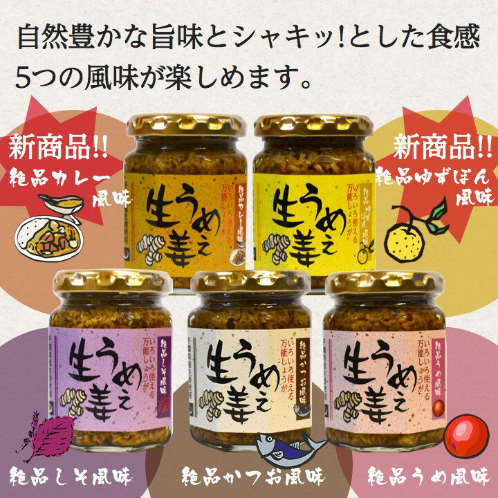 うめぇ生姜 135g 1本