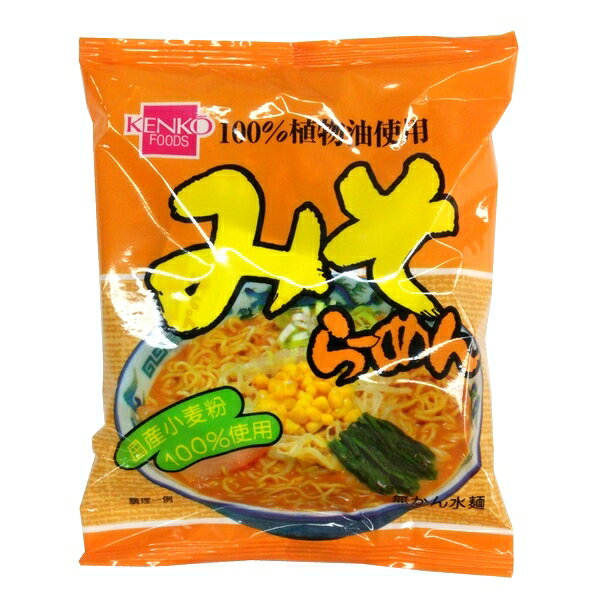 ・麺の揚げ油は100％植物油を使用しています。 ・麺は100％国内産の小麦粉を使用しています。 ■作り方 1.お湯500mlを沸騰させ、麺を入れ2分～3分程度煮てください。 2.麺がほぐれたら火を止め、添付のスープを加えて、まぜあわせてください。 3.器に移してお召し上がりください。またお好みの具を加えて頂きますと一層おいしく召し上がれます。 ■名称：即席和風めん ■原材料名：油揚げめん(小麦粉(国内製造)、植物油脂、小麦たん白、でん粉、食塩)、添付調味料(粉末みそ、食塩、砂糖、酵母エキス、香辛料、デキストリン、麦芽エキス、魚醤粉末(魚介類)、かつお節粉末、ごま油)／加工でん粉、卵殻カルシウム、酸化防止剤(ビタミンE)、(一部に小麦・大豆・ごまを含む) ■アレルギー物質(表示義務7品目)：小麦 ■内容量：78g（めん65g） ■賞味期間：製造日より180日 ■保存方法：直射日光を避け、常温で保存してください ■製造者：住岡食品株式会社 　　　　　静岡県浜松市中区和合町85-10 ■栄養成分表示(1食当たり) エネルギー：459kcal たんぱく質：10.8g 脂　　　質：170.g 炭水化物　：65.8g 食塩相当量：5.1g めん・かやく：0.7g スープ：4.4g ※この表示は目安です。