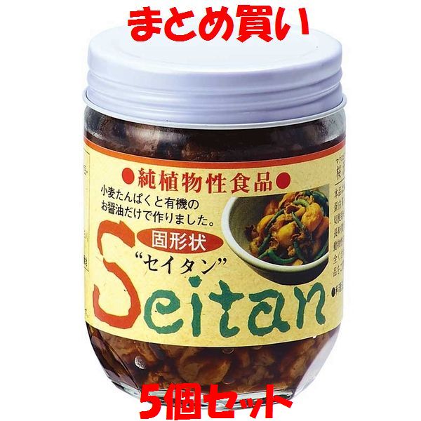 ◎純粋植物性（小麦）たんぱく質を有機醤油にて長時間煮詰めたものです。 　動物性蛋白に比べても、味、栄養とも勝るとも劣らないものです。 ◎カロリーが少なく、動物性脂肪を全く含みませんので、カロリーやコレステロール等、気になる方には特にお勧めします。 [料理方法] 　そのまま、又は水やお湯で30分程、塩抜きしてお肉代わりに使用してください。 ※マクロビオティックの提唱者・桜沢如一先生のご指導により生まれた商品です。 ■名称：植物たん白加工品 ■原材料名：小麦たん白(小麦(アメリカ、カナダ、オーストラリア、国産))、有機醤油、(一部に小麦、大豆を含む) ■アレルギー物質(表示義務8品目)：小麦 ■内容量：180g ■賞味期間：製造日より1年 ■保存方法：直射日光を避け常温で保存してください。 ■販売者：株式会社 純正食品マルシマ 　　　　　広島県尾道市東尾道9番地2 ■栄養成分表示(100g当たり) エネルギー：169kcal たんぱく質：28.6g 脂　　　質：2.3g 炭水化物　：8.5g 食塩相当量：7.1g ※この表示値は目安です。