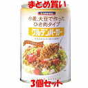 三育 グルテンバーガー 大 ひき肉タイプ 小麦・大豆たんぱく食品 植物性たんぱく お肉の代わり ノンコレステロール 缶詰 435g 3個セット まとめ買い