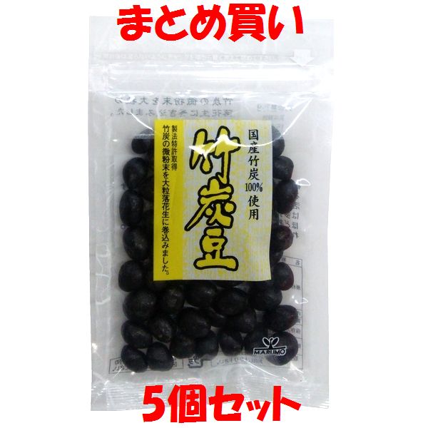 まるも 竹炭豆 70g×5個セット まとめ買い