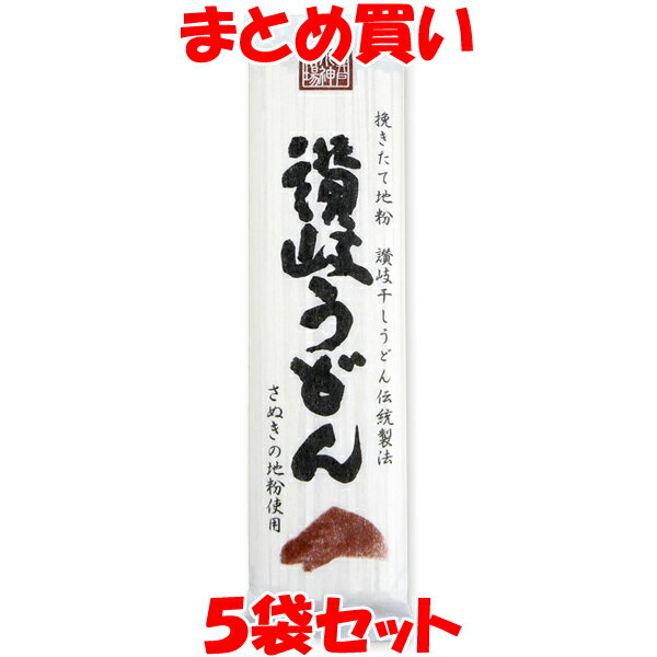 讃岐干しうどん 伝統製法 讃岐うどん さぬきの地粉 挽きたて地粉 袋入 250g×5袋セット まとめ買い