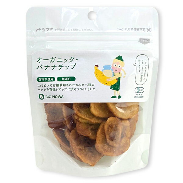 オーガニック・バナナチップ バナナ 40g