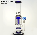 【一体型ダブルチャンバーボング】HONEY COMB ハニカム&8アームプリクーラー GB190