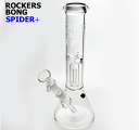 ROCKERS 10インチ ビーカー 3パーツ スパイダープラス ボング/水パイプ