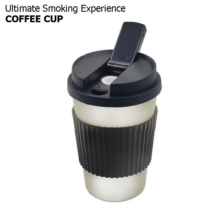 [日本初上陸] COFFEE CAP 絶対コーヒーカップでしょ？というボング　ブラック　ボング/水パイプ