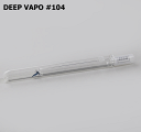 ドライハーブ（タバコ）用　DEEP　VAPO＃104＆ガラス・スクリーンSET[ガラスパイプ]