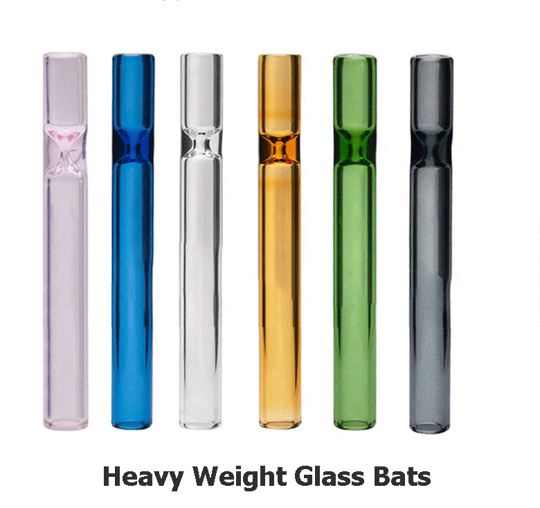 割れにくい! ヘビーウエイト グラスバッツ4インチ COLOR'S