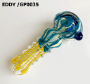 PYREXガラスパイプ/インサイドアウト EDDY GP0035