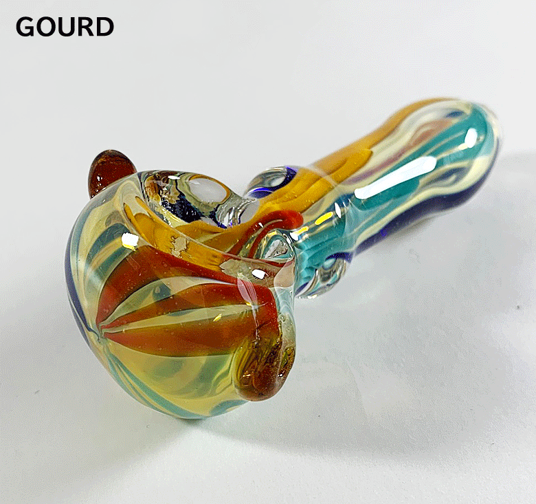 PYREXガラスパイプ/インサイドアウトスプーン GOURD GP0070