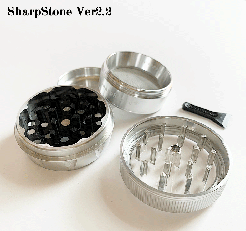 SharpStone ポリカーボネイトトップ　アルミニウムグラインダー　Ver2.2