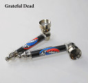 ミディアムサイズ　タバコパイプ　Grateful Dead[グレートフルデッド]スカル