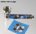 タバコパイプ ステッカースリーブ Mickey ワンヒッター