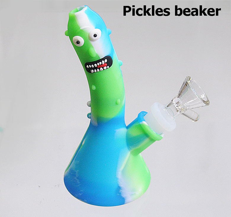 シリコンボング　Pickles beaker ピクルスビーカーSB006BGW ボング/水パイプ