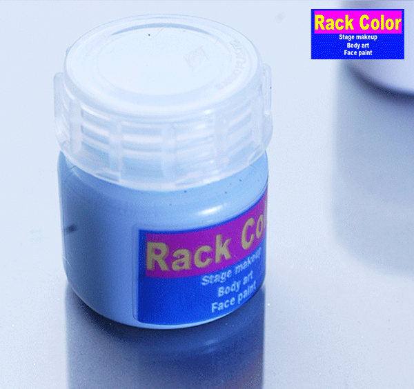 新色ボディーアート専用カラー [RACK COLOR] LIGHT BLUE 20ml