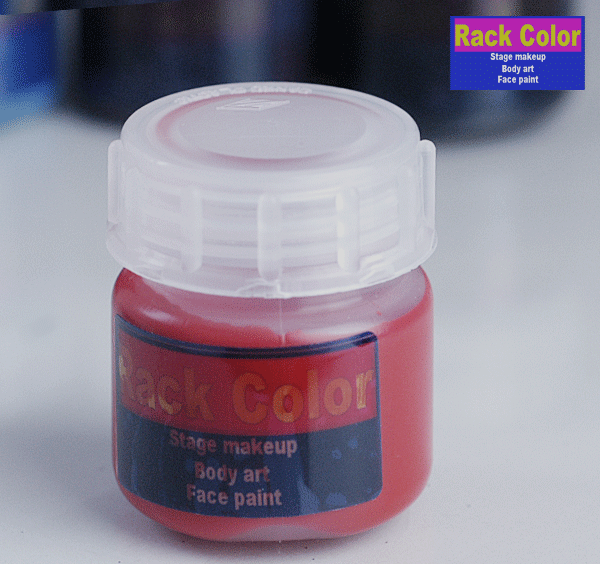 新色ボディーアート専用カラー　[RACK COLOR] BLOOD RED（血の赤） 　20ml