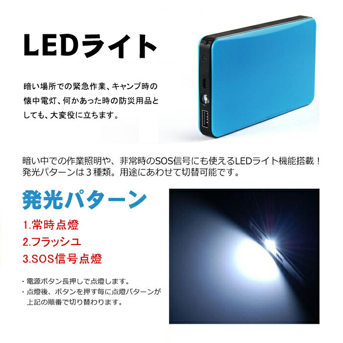 ジャンプスターター車用エンジンスターター12000Ah大容量12V薄型大容量車用緊急充電モバイルバッテリー薄型パソコンバッテリー非常用電源PSE認証済【翌日発送】