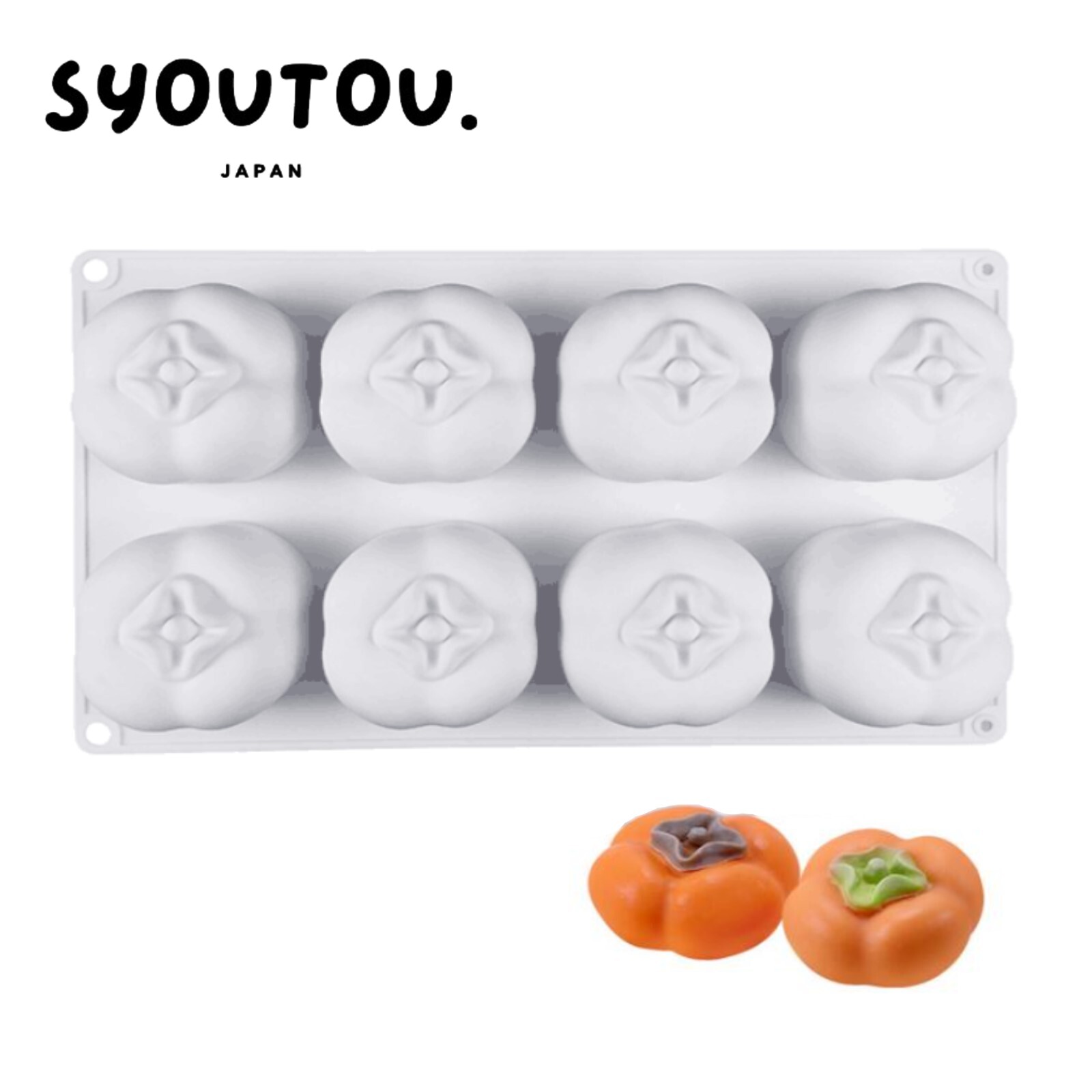 SYOYTOU 立体状 柿 シリコンモールド�