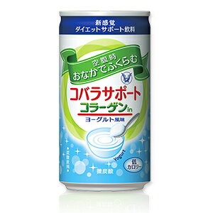 大正製薬 コバラサポート コラーゲンin ヨーグルト風味 微炭酸 185ml×6本