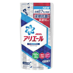 P&G アリエール イオンパワージェル サイエンスプラス つめかえ用 720g (液体洗剤)