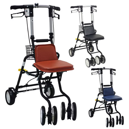 テノール EVO クロコダイルNB/BK/RBR シルバーカ コンパクトシルバーカー 島製作所