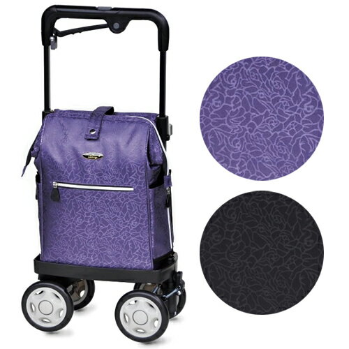 アイカートネオ2 NO. 834 手元駐車ブレーキ レインカバー付 ファスナー式がま口タイプ 須恵廣工業