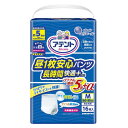 アテント 昼1枚安心パンツ長時間快適プラス 男女共用 Mサイズ(16枚)/Lサイズ(14枚) おしっこ約5回分 リハビリパンツ/紙パンツ パンツタイプオムツ 大王製紙