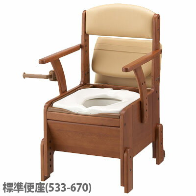 楽天市場】ポータブルトイレ 木製の通販