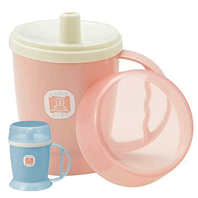 吸い口付マグカップ(HS-N12) 蓋付き吸い口付カップ 取っ手付 キャップ付 マグカップ 台和