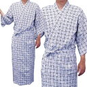 ガーゼおねまき 紳士 S/M/L 男性用パジャマ イワツキ(4)