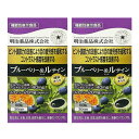 機能性表示食品 健康きらり ブルーベリー&ルテイン 60粒X2個セット 明治薬品