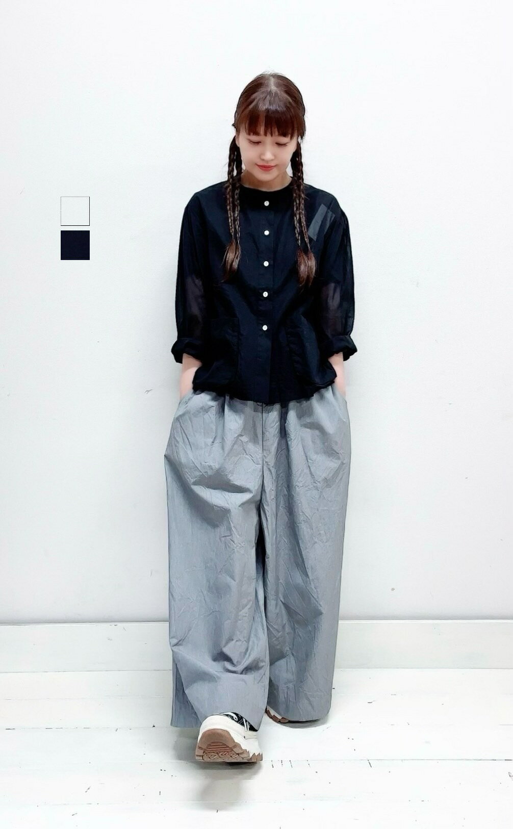 【LABORATORY】マスキュリンシャツ / LA367