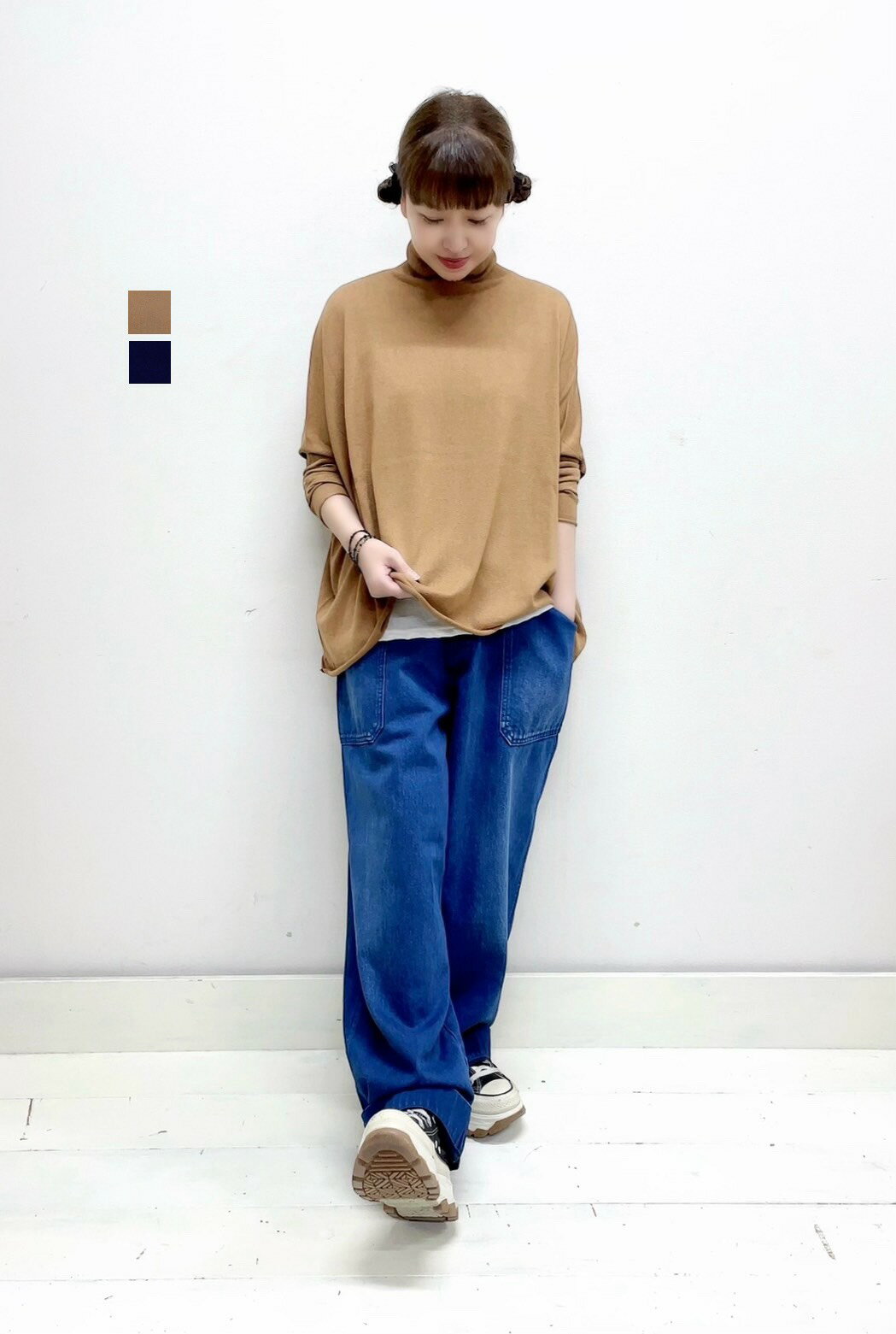 Rakuten - 【veritecoeur】5COL TURTILE NECK / ST-149