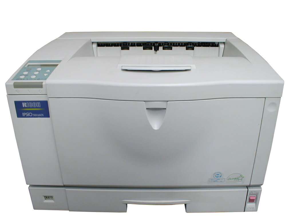 IPSiO NX660S RICOH A3モノクロレーザー 15,500枚以下【中古】