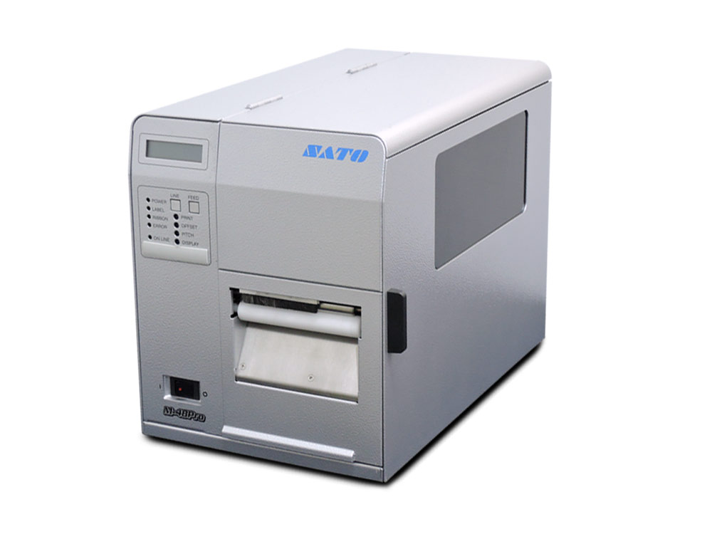 SATO M-48Pro8 バーコードラベルプリンタ【中古】カッター付