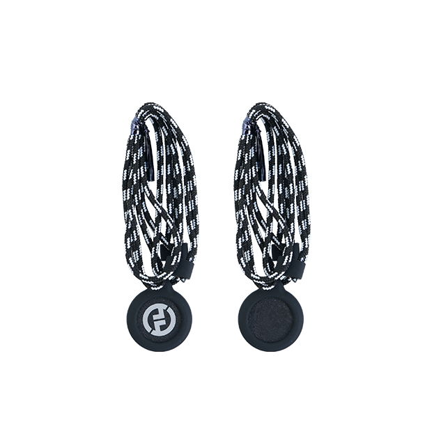 Hollyland HL-CM02 Lark M2用ネックレスシリコンケースクリップマグネット(ブラック)