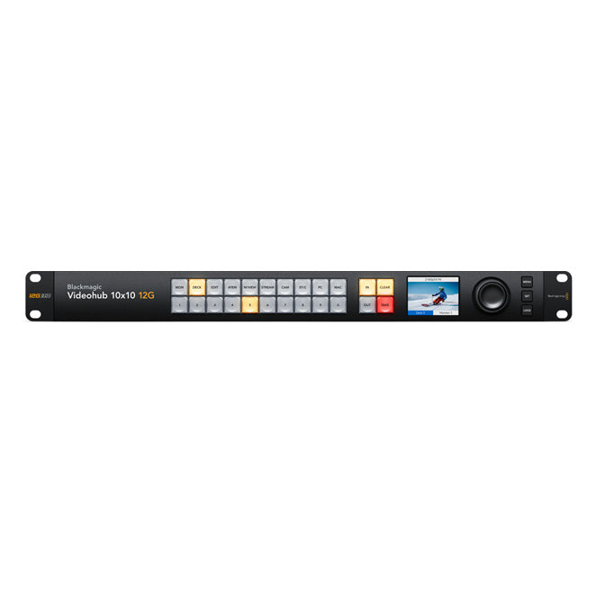 BlackmagicDesign Blackmagic Videohub 10x10 12G VHUBSMAS12G1010